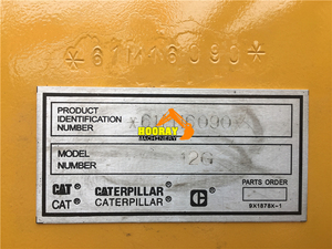 Utilisé pour le niveleuse à chenilles CAT 12G avec composants essentiels Moteur Caterpillar C7.1 Modèle 2020 - Product Image 4