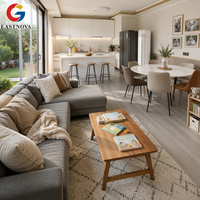 Maison conteneur modulaire préfabriquée extensible et portable pour hébergement touristique haut de gamme en bord de mer sur île ou baie