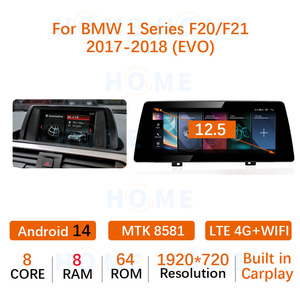 <span class=keywords><strong>Android</strong></span> 14 8.8 "12.5" <span class=keywords><strong>MTK</strong></span> 8581 xe đa phương tiện Player cho BMW 1 Series F20 F21 EVO 2017 2018 không dây Carplay GPS <span class=keywords><strong>Android</strong></span> tự động - Product Image 6