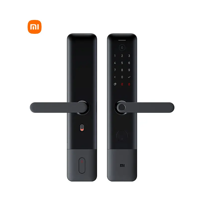 Brand new Xiaomi Mijia smart door lock E fingerprint password wifi unlock detection alarm work Mijia app control with doorbell