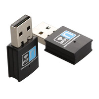 Adaptador WiFi USB Cantell 300M, Receptor Inalámbrico de 300mbps, Dongle WLAN con Antena, Adaptador de Tarjeta de Red para PC