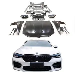 Kit de modification de voiture en gros PP Material Primer F10 F18 Upgrade To G30 G38 LCI M5 Style Kit de <span class=keywords><strong>carrosserie</strong></span> pour BMW 5 S F10 F15 10-17 y - Product Image 1