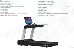 <span class=keywords><strong>Tapis</strong></span> roulant commercial à écran tactile Xinrui Xr7900A promotionnel divers durables utilisant pour une utilisation en salle de sport <span class=keywords><strong>Tapis</strong></span> roulant commercial - Product Image 2