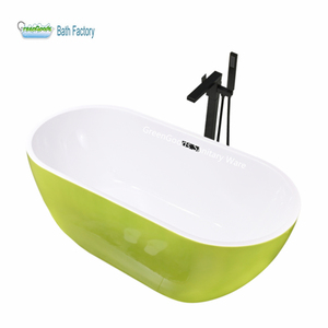 <span class=keywords><strong>Baignoire</strong></span> ovale en acrylique à poser sur pieds, certificat Iso Ce, Style moderne et élégant, pour salle de bains - Product Image 1
