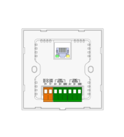 Sunfull BTL PLC HMI Todo en Uno de 4 Pulgadas, Compatible con BACnet, Monitoreo Remoto por MQTT, Instalación en Caja Tipo 86 para Edificios Inteligentes