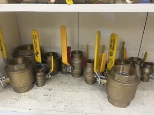 บอลวาล์วทองเหลืองแบบมีลูกเกลียวหลอมแบบไม่มีตะกั่ว1/2in ควบคุมน้ำตัวเมียแบบ DN15สำหรับสายน้ำเชิงพาณิชย์ - Product Image 3