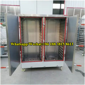 Vaporera eléctrica <span class=keywords><strong>de</strong></span> acero inoxidable para arroz, 12 bandejas, carro para cocinar al vapor <span class=keywords><strong>de</strong></span> arroz, 50 kg, para hacer bolas <span class=keywords><strong>de</strong></span> masa hervida, armario para la venta - Product Image 3