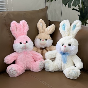Peluche Coniglietto Pasquale 30/40cm, Coniglio Morbido con Papillon, Regalo di Pasqua per Bambini, Offerta Speciale - Product Image 6
