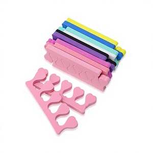 Separador de dedos en forma de corazón, esponja suave, <span class=keywords><strong>corrector</strong></span>, herramienta de manicura - Product Image 2