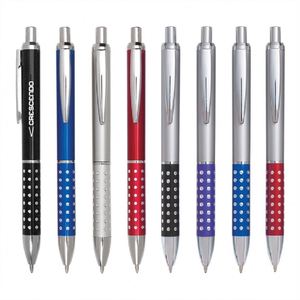 Promoción de Fabricantes: Bolígrafo Metálico Económico con Clic, Elementos Metálicos Grabados, Color Pantone Personalizable, 500 Unidades - Product Image 1