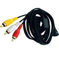 Pour voiture bateau moto tableau de bord encastré montage sur panneau DC3.5mm femelle à 3RCA mâle câble étanche avec support