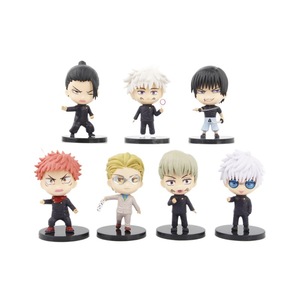 Set de 7 Figuras de PVC de 10 cm de Jujutsu Kaisen: Geto, Gojo, Toji, Yuji, <span class=keywords><strong>Nanami</strong></span>, Coleccionables, Juguetes, Regalo, Manualidades de Plástico - Product Image 1