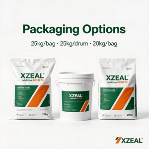 Acides aminés <span class=keywords><strong>de</strong></span> qualité alimentaire ZEAL L-Lysine HCl 98,5% DL-Méthionine 99% L-Thréonine L-Tryptophane L-Valine pour porcs, poissons, chiens <span class=keywords><strong>HALAL</strong></span> HACCP - Product Image 6
