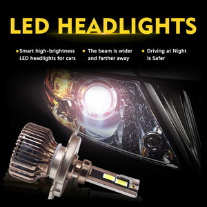 Новая светодиодная фара YOUCHESHI белого света 24В, универсальная автомобильная лампа H4, 6500K, 6600Лм, 120Вт, алюминий+латунь, гарантия 24 месяца - Product Image 3