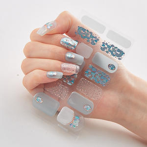 Mixed Procurement Low Price Mixed Procurement Low Price Wholesale Unit Price <b>Gel</b> Nail Sticker With Design Fashion Women Nail - Product Image 5