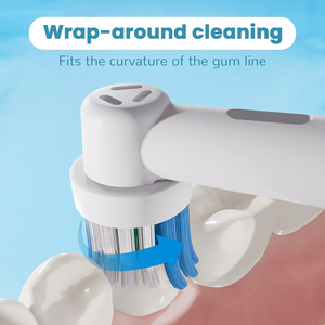 Têtes de brosse à dents électriques à poils doux, têtes de rechange pour un meilleur nettoyage et des soins dentaires sains - Product Image 4