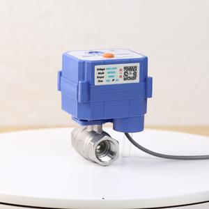 Válvula de Bola Eléctrica con Control Remoto WiFi de Latón para Agua, Opciones OEM Personalizables - Product Image 1