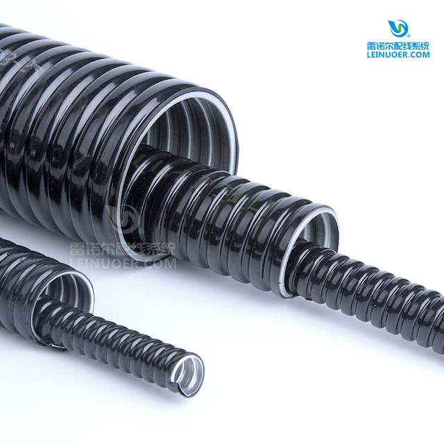 Galvanized Steel PE Coated Durable Flexible Conduit for Electrical Cable Protection