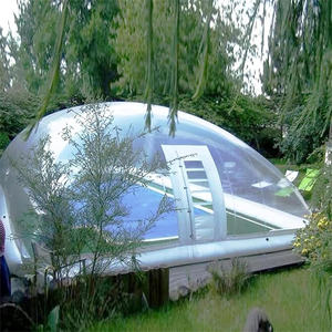 Couverture de <span class=keywords><strong>piscine</strong></span> gonflable transparente en PVC, étanche à l'air, pour la <span class=keywords><strong>protection</strong></span> des piscines en hiver - Product Image 3