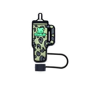 En gros, manchon anti-poussière décoratif universel en PVC souple de 10 mm, personnalisé rouge, pour pailles de boisson et gobelets en plastique - Product Image 5