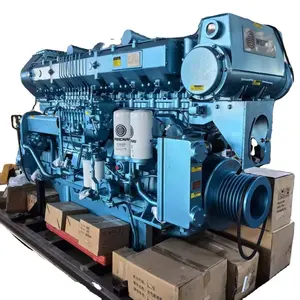 Weichai 8170ZC motor diesel marinho 820hp motor marítimo interior com caixa de velocidades