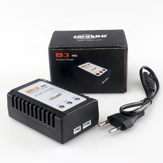 2S-3S Battery B3 10w Charger for 7.4V-11.1V Lithium Battery Balance Charger for RC Aircraft Car Model Output Power AC Port