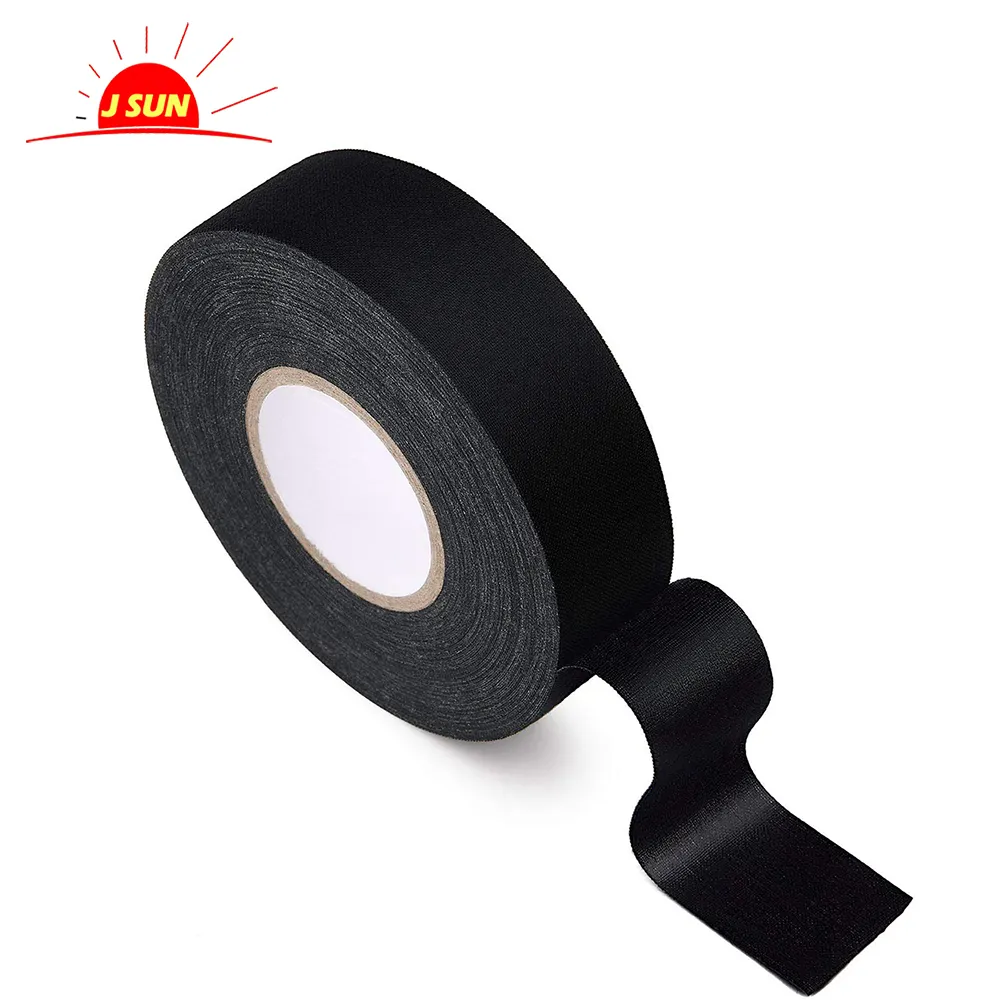 Sports Tape,Black Hockey Tape for Ice&Roller Hockey Stick, Blade & Handle Protector- Strong Over Grip for Lacrosse Baseball Bat