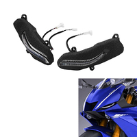 Feu de position avant à LED XINMATUO avec 2 lentilles, compatible avec Yamaha YZF-R6 2017-2024, pièces de rechange pour moto XF140274