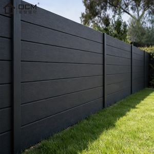 Clôture modulaire en aluminium de qualité supérieure avec <span class=keywords><strong>panneau</strong></span> composite en magnésium, certifiée CE, anti-corrosion, pour jardin, villa, cour, aménagement paysager extérieur - Product Image 2