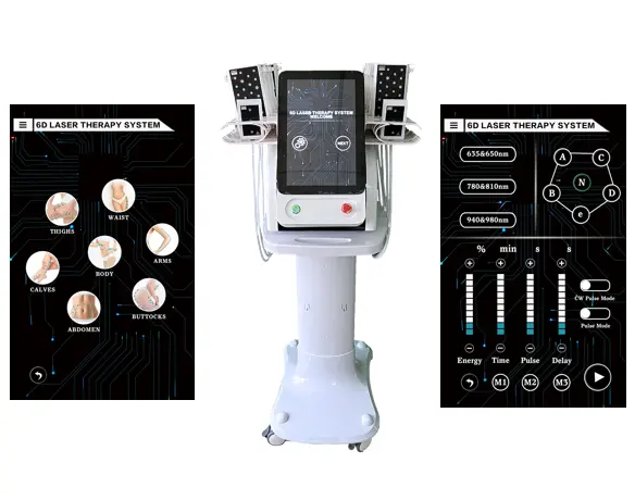 6d Lipo Laser Niet-Invasieve Beeldhouwen Lichaam Machine Behandeling Lichaam Beeldhouwen Vormgeven Sculptuur Gewicht Verlies Laser Machine