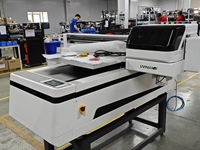 Impresora UV Plana Industrial con 3 Cabezales de Impresión I3200-U1 de Alta Precisión 6090 para Impresión Masiva en Vidrio, Madera y Letreros