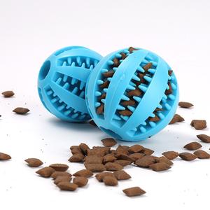 Fabrika doğrudan toptancı diş bakımı diş temizleme dayanıklı doğal kauçuk Pet çiğnemek topu kauçuk köpek oyuncak - Product Image 3
