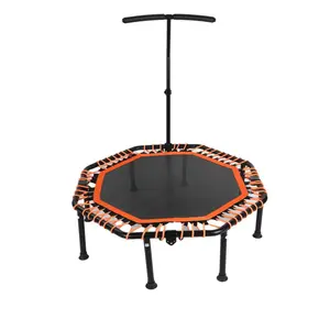 Nhà Máy OEM Có Thể Gập Lại Bungee Rebounder Tập Thể Dục 48 Inch Mini Folding Trampoline 48 "Với Lan Can