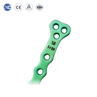 Plaque de verrouillage orthopédique vétérinaire ALPS 1,6 mm de type T, implants médicaux pour traumatismes, plaque de verrouillage en titane pour traumatismes, directement de l'usine