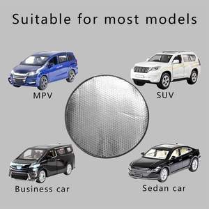 Protector de <span class=keywords><strong>Volante</strong></span> de Coche Anti-Calor, Plegable, Bloqueador Solar para <span class=keywords><strong>Volante</strong></span>, Accesorios de Protección Solar para Camioneta y SUV - Product Image 3