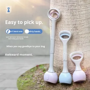 Recogedor de Excrementos de Perro y Recogedor de Desechos de Mascotas al por Mayor, Recogedor de Excrementos de Perro Plegable y Portátil, Suministros para Viajes al Aire Libre - Product Image 2