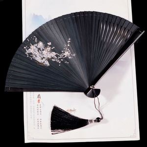 Mini-ventilateur portatif en bambou de 16 cm et 18 cm avec logo gravé personnalisé, artisanat en bambou massif de petite taille - Product Image 5