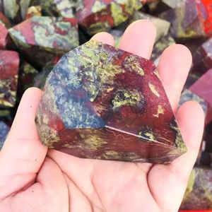Piedra de Sangre de Dragón Natural Tallada a Mano al por Mayor, Piedra Pulida en Forma Libre para Decoración del Hogar y Sanación - Product Image 6