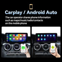 Système de musique de voiture, autoradio, écran tactile, navigation GPS Android 10.25/12.3, CarPlay pour Mercedes C W205 GLC X253 2015-2019