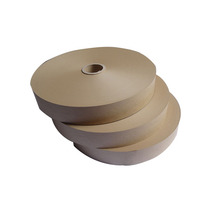 Rouleau de papier Kraft blanc brut, emballage de paille, 28 g/m²