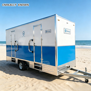 Remolque de lujo OEM portátil para inodoros, duchas y baños, con sistema de compostaje móvil, fabricado en China, para camping y personas mayores - Product Image 3