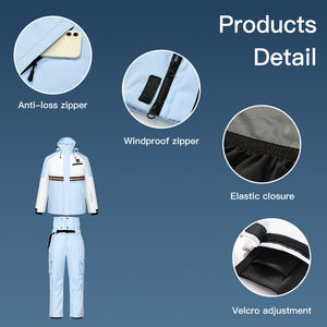 Veste de ski personnalisée pour hommes, manteau de neige imperméable, coupe-vent de montagne, veste de <span class=keywords><strong>snowboard</strong></span> respirante avec capuche, vêtements de ski et de neige - Product Image 6