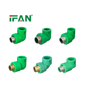 IFAN Construction - Usine de raccords de tuyauterie en plastique - Alimentation en eau - Vert - PN25 - Tous types de raccords PPR - Product Image 1