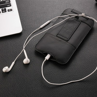Étui de téléphone en cuir véritable pour ceinture, étui universel en cuir pour smartphone pour Iphone/Samsung