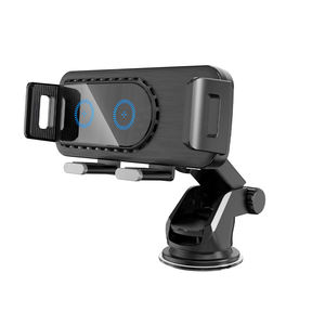 Support de téléphone de voiture à double bobine Chargeur sans fil pour téléphone portable Samsung Z Fold <span class=keywords><strong>3</strong></span> Z <span class=keywords><strong>Flip</strong></span> <span class=keywords><strong>3</strong></span> 4 <span class=keywords><strong>5</strong></span> - Product Image 1