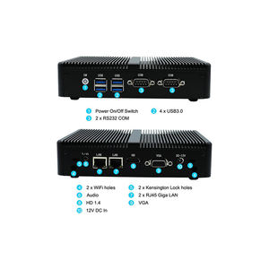 Neuer MiniPC Intel Celeron 2955U 1,4 GHz SATA 3.0 SSD HDD Industrie Windows 90 Tage Garantie - Product Image 1