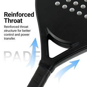 Raquette de <span class=keywords><strong>padel</strong></span> en fibre de carbone style Bullpadel - Raquette de <span class=keywords><strong>padel</strong></span> professionnelle avec logo personnalisé - Product Image 3