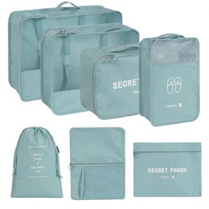 Lot de 7 cubes de compression pliables pour bagages de voyage – Prix usine - Product Image 6