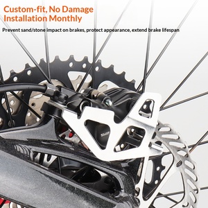 Rear Brake Caliper Protector Cover for Mountain and Trail Riding, Aluminum Alloy Bike Brake <strong>Guard</strong> for Rear <strong>Derailleur</strong> - Product Image 3