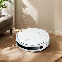 Robot aspirateur et laveur automatique E10 version globale, nettoyage automatique, balayage humide et sec, avec contrôle par application Mi Home pour xiao mi